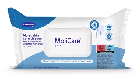 [995075] MoliCare® Skin Feuchtpflegetücher P50 